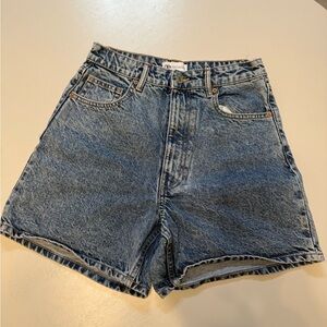 Zara Classic Blue Jean Shorts